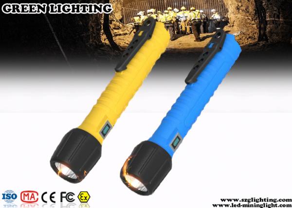 Quality IP68 LED Explosion Proof Flashlight , Emergency Rechargeable Led Torch for sale