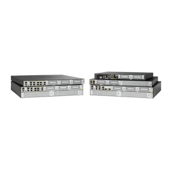 ISR4461 K9 Cisco Router ISR 4461 with 4 onboard GE 3 NIM ISC slot 3 SM slots 8