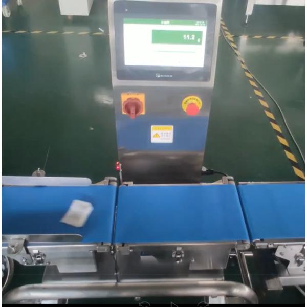 120WPM 100 Bags/ Min High Speed Check Weigher With Pusher
