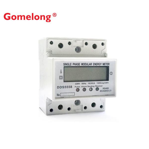 Quality Single Phase Import And Export Active Energy Consumption Measurement Bidirectional Meter for sale