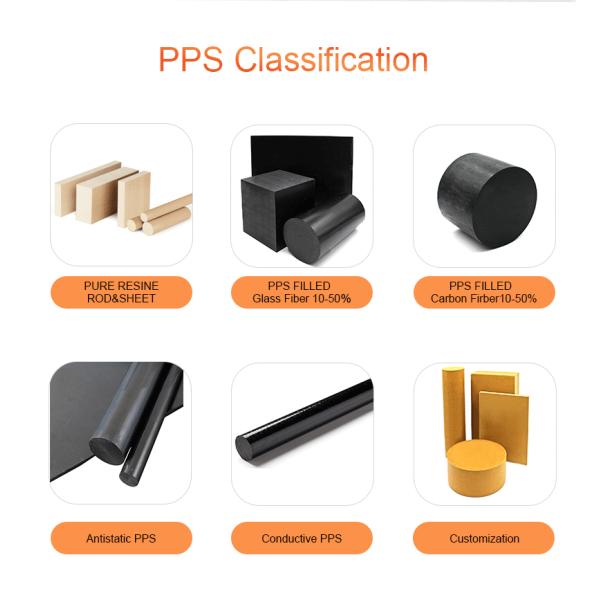 OEM PPS Polyphenylene Sulfide Sheet High Temperature Resistant