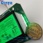 5.0V Custom Segment LCD Display HTN Positive Green Backlight Inverter LCD