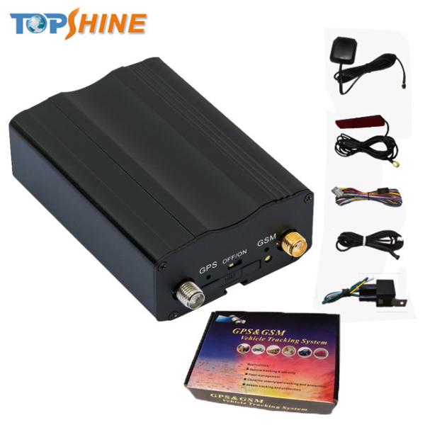 Quality Internal Backup Battery Vehicle GPS tracker with Temperature Sensor Crash Sensor for sale