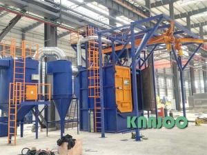 Large Volume Hanger Shot Blasting Machine Wirh PLC Control System