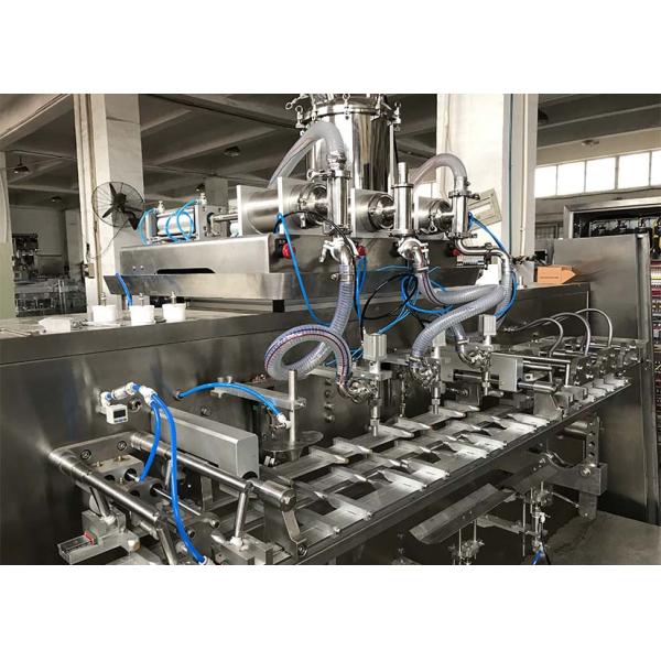 Laundry Detergent Liquid Pouch Packing Machine With Servo Piston Filling Machine
