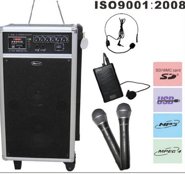 Quality active trolley speaker/portable speaker with usb/sd function for sale