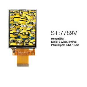 China Horizontal 2.8 Inch 240x320 IPS TFT LCD Display With 600 Nits White LED 40 PIN FPC on sale