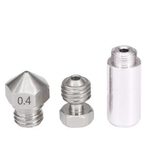China Stainless Steel MK10 All Metal Hotend Upgrade Kit 1.75mm 0.4mm Nozzle wholesale