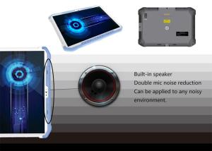 Data Capture Terminal Rugged Tablets PC PDA UHF RFID Barcode Scanning With Fingerprint Recognition