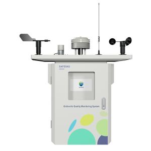 Continuously Automatic Operation Micro Air Quality Monitoring System Wall