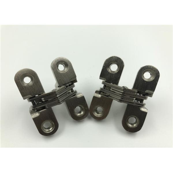 Satin Nickel SOSS Invisible Hinge 180 Degree Easy To Electroplate