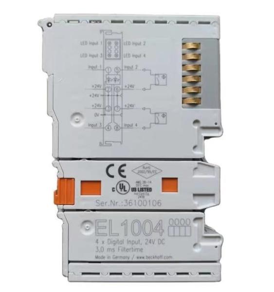 Quality EL1004 Beckhoff | EtherCAT Terminal, 4-channel digital input, 24 V DC, 3 ms for sale