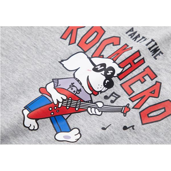 100% Organic Cotton Blank Print T Shirt Kids Clothes , Girls And Boys Summer Clothes