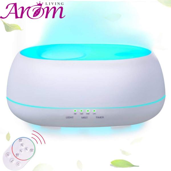 Quality 500ml Ultrasonic Plastic Aroma Diffuser With Remote Controller for sale