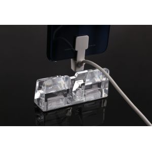 COMER 6 ports retail anti-theft security display alarm systems for cellphone