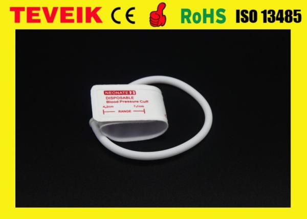 Factory Price M1872A Disposable Neonate NIBP Blood Pressure Cuff For Patient Monitor, Nonwoven Cloth Material