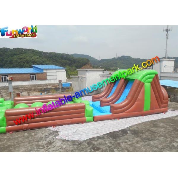 Waterproof Inflatable Playground 0.55mm PVC Tarpaulin Obstacle Course Inflatable