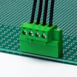 5.08mm Pitch PCB Plug-in Screw Terminal Blocks Plug Right Angle Pin Header with
