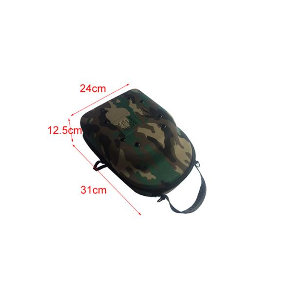 Army Green Camouflage EVA Travel Case / Hat Case /Storage case for Hip Hop Cap