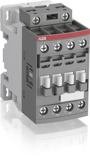 AF09 series 4- pole contactors for controlling non inductive or slightly