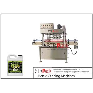150pcs/Min Bottle Capping Machine Semi Automatic Spindle Capper 200CPM