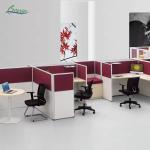 Customizable Screen Partition Work Position Silver Aluminum Alloy Panels for