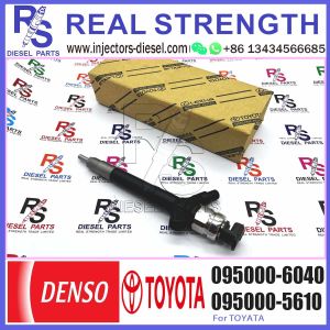 China diesel fuel engine injector 095000-6040 23670-0R020 for engine high pressure pump engine injection injector 095000-6040 wholesale