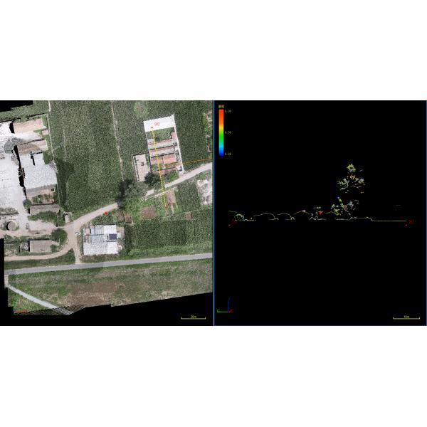 External Aerial Camera W50 1550nm Precision Airborne LiDAR System