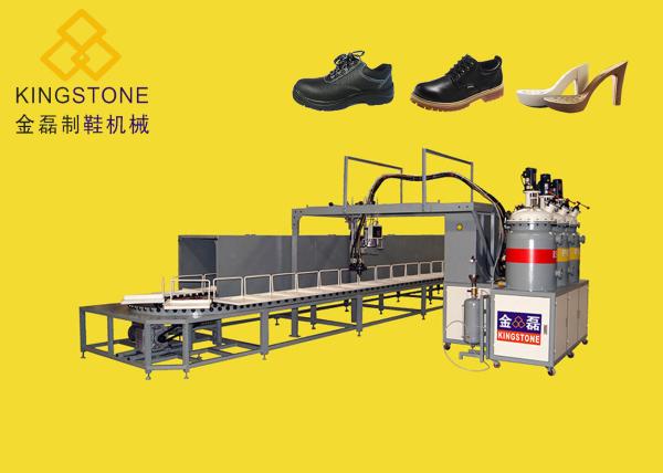 Quality Mono / Two Color Polyurethane PU Pouring Machine For Shoe Soles / Full Automatic for sale