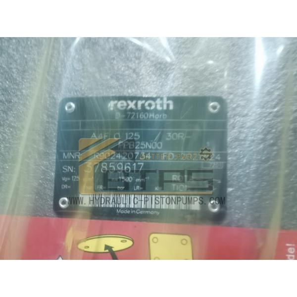 Standard Rexroth Hydraulic Pump A4FO125/30R-PPB25N00 Hydraulic Oil Pump Axial Piston Variable Pump A4FO Series