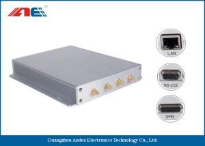 China SMA*4 Antenna Interface Long Range RFID Reader Reading Range 90CM With Four Channels wholesale
