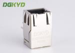 Shielded Gigabit ehternet RJ45 PCB Connector with Transformer RJ45 Network
