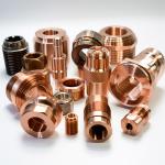 Custom Precision CNC Turning Parts CNC Machining Metal Copper Part