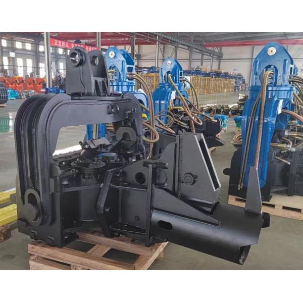 Multi Hydraulic Vibro Hammer 40-65 Ton Excavator Mounted Pile Driver