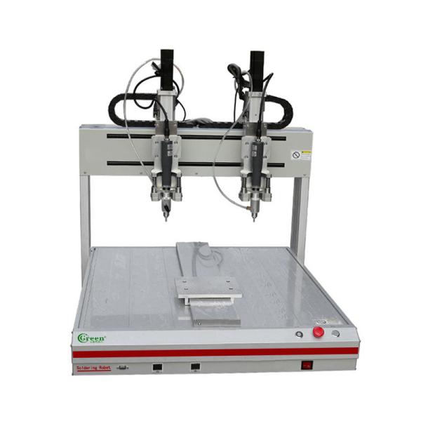 GR-LS-22311 Automated Soldering Equipment Double Z Axis Self Locking Screws