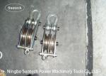 30KN 100KN Double Sheave Hoisting Tackle Conductor Stringing Tools