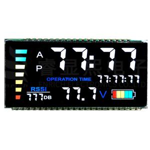 3 Inch Custom Segment Lcd Display Common Cathode Aluminum Alloy Frame