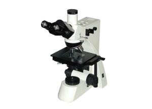 Reflected And Transmitted Upright Metallurgical Microscope With Vertical Illuminator