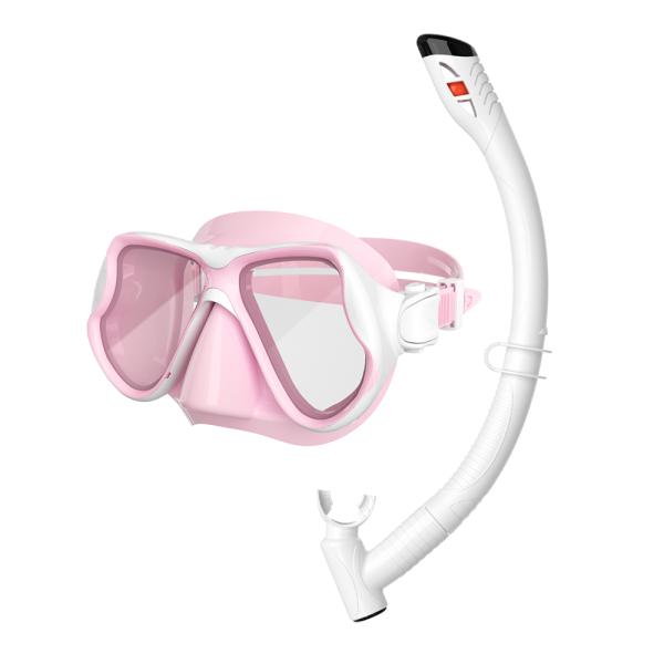 Silicone Frameless Scuba Diving Mask And Snorkel for Children's Youth
