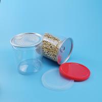 China SGS Food Grade PET Airtight Anti Leak Plastic Food Jars for sale
