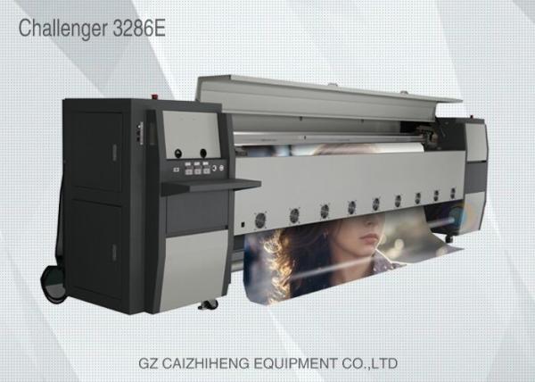 Quality CMYK Color Jet Large Format Solvent Printer High Resolution Challenger 3286E for sale