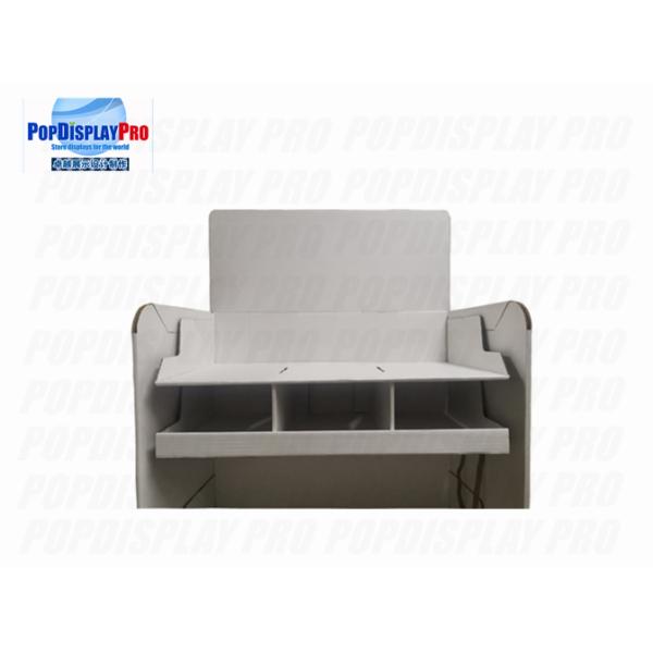 Sweat Candy Cardboard Shelving Displays Visual Promotional With Insert