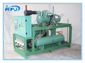 China Single Screw Type Compressor Refrigeration Condensing Units / Refrigerator Cooling Unit wholesale