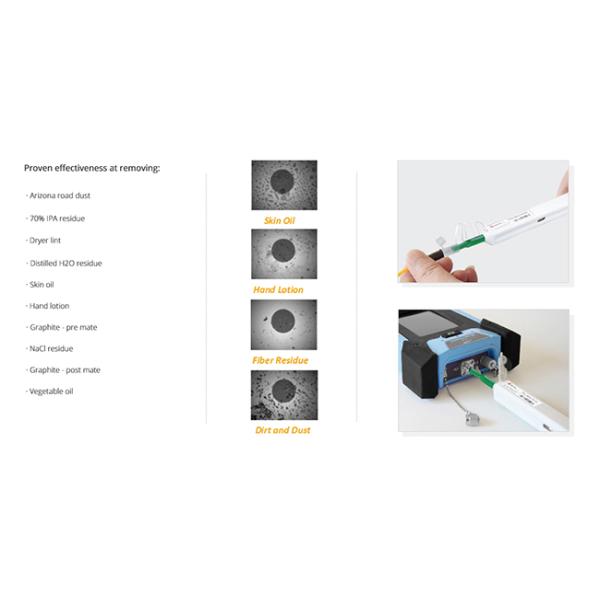 High Performance Fiber Optic Tools One Click Cleaner 2.5mm For Ferrule Endface Cleaning
