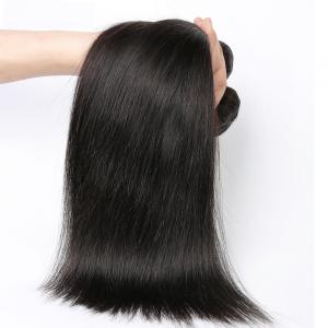 China 40 Inch Brazilian Indian Human Hair Extensions Straight Natural Looking wholesale