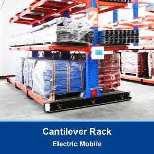 China Electric Mobile Cantilever Rack System Warehouse Storage Racking Heavy Duty Warehouse Cantilever Rack wholesale