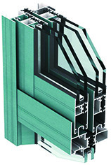 China Sliding Window Aluminum Extrusion Frame Thermal Break on sale