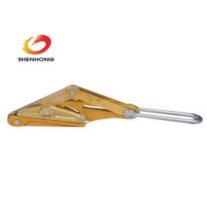 China PVC Cable Pulling Clamp , Insulated Wire Rope Self Gripping Clamp on sale