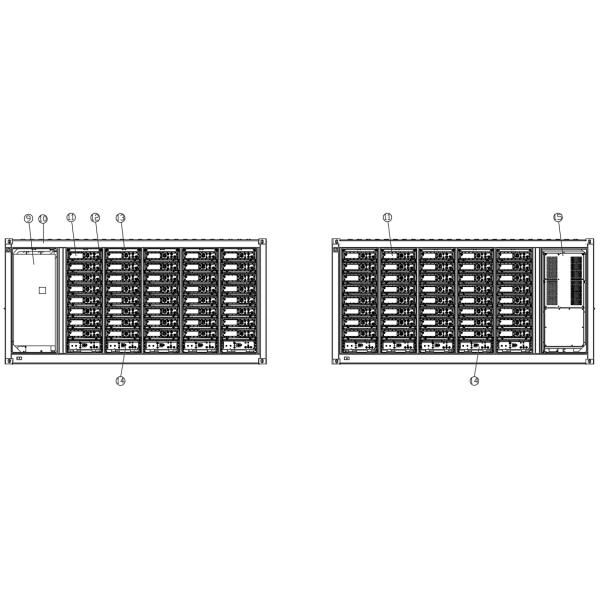 3.85MWh BESS Container For Grid & Solar Energy Storage Projects