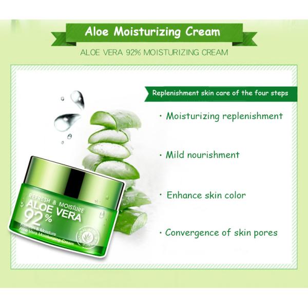 White Aloe Vera Anti Acne Cream , Skin Bleaching Cream Herbal Material